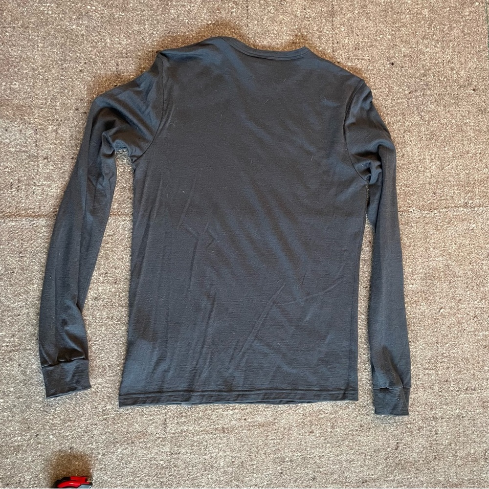 Helly Hansen 100% wool baselayer LS tee - Picture 2 of 9
